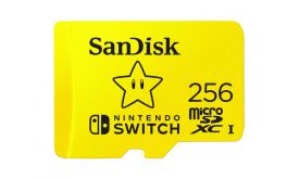 Sandisk MicroSDXC Nintendo Switch 256GB, 100MB/s, U3, C10, A1, UHS-1 memóriakártya (183573)